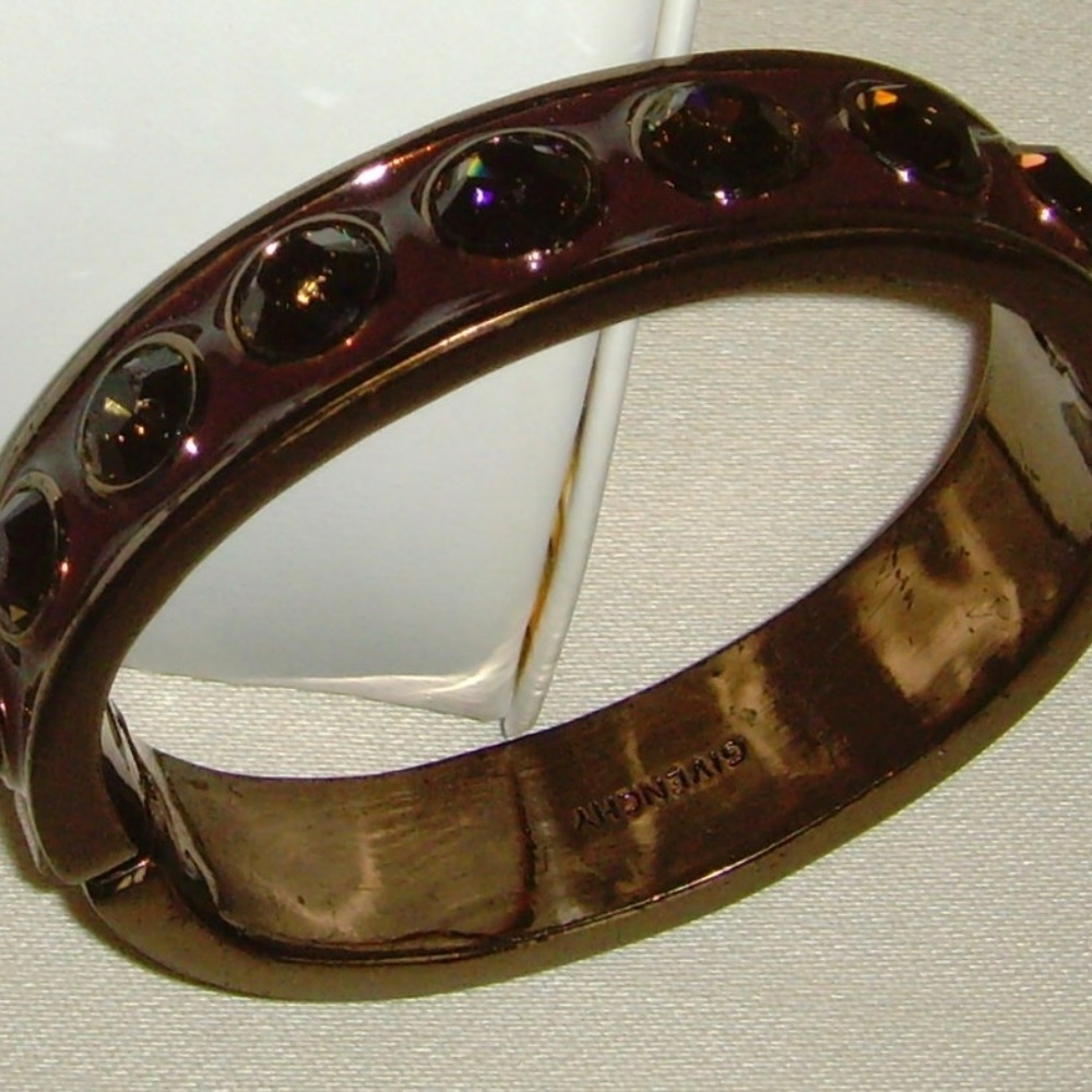 Givenchy Rhinestone and Enamel Bracelet - Picture 8 of 12